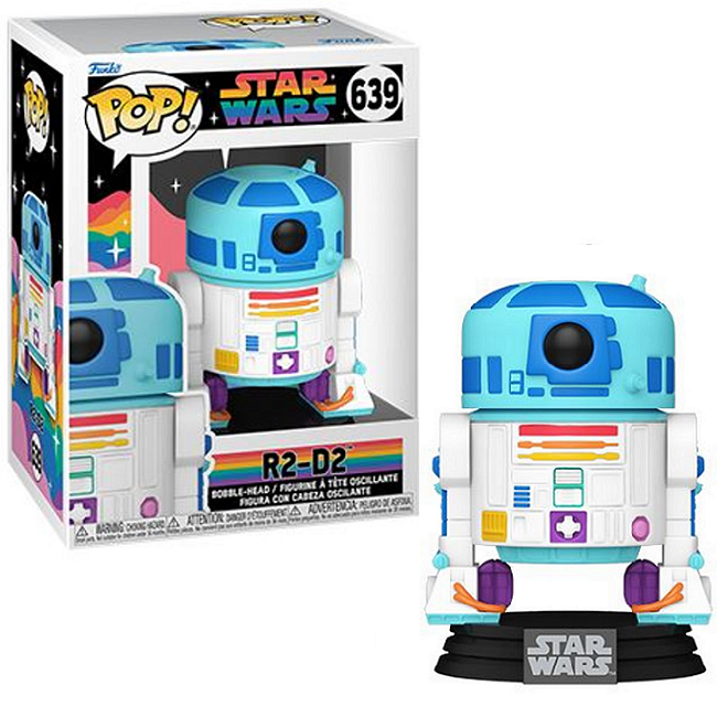  R2-D2 #639 - Star Wars Funko Pop! [Pride 2023] 