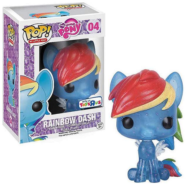  Rainbow Dash #04 - My Little Pony Funko Pop! My Little Pony [Glitter Toys R Us Exclusive] 