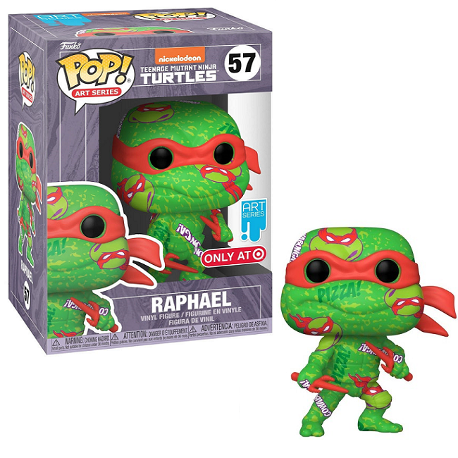  Raphael #57 - Teenage Mutant Ninja Turtles Funko Pop! Art Series [Target Exclusive] 