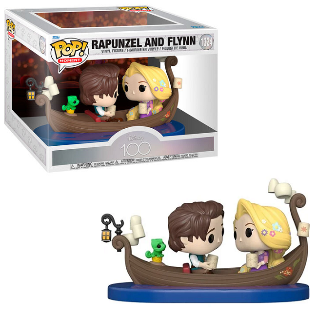 Rapunzel And Flynn #1324 - Disney 100 Funko Pop! Moment 