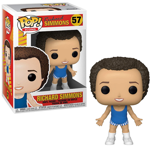  Richard Simmons #57 - Richard Simmons Funko Pop! Icons 