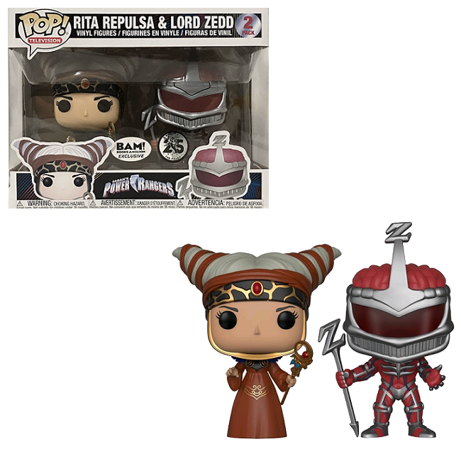  Rita Repulsa & Lord Zedd - Power Rangers Funko Pop! TV [Bam! Exclusive] 