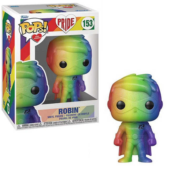  Robin #153 - Pride Funko Pops! With Purpose 