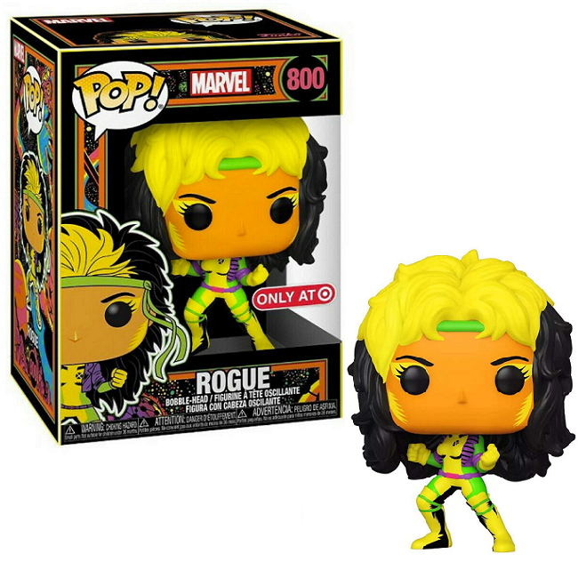  Rogue #800 – Marvel Funko Pop! [Blacklight Target Exclusive] 