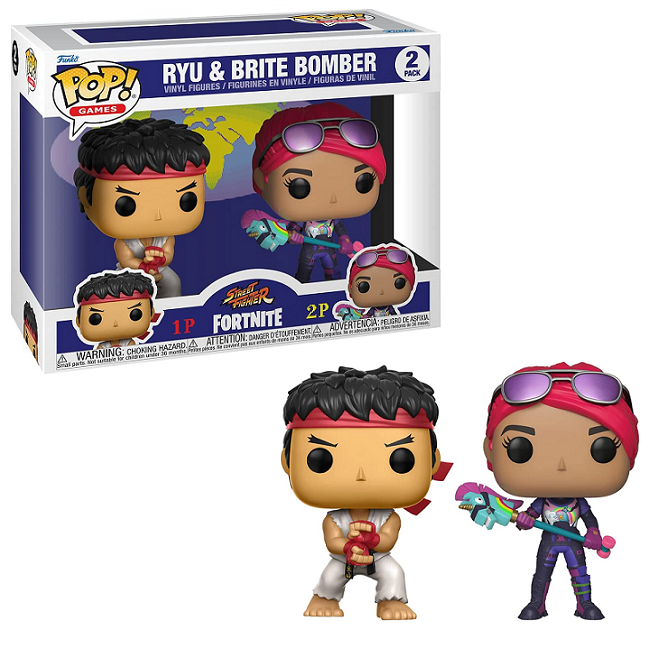  Ryu & Brite Bomber - Fortnite Funko Pop! Games 