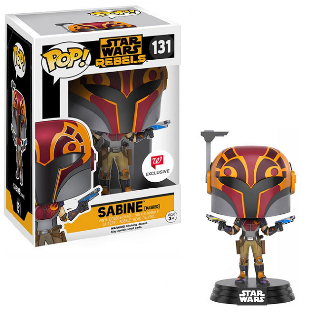  Sabine [Masked] #131 – Star Wars Rebels Funko Pop! [WalGreens Exclusive] 