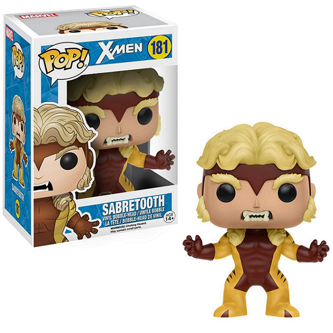 Sabretooth #181 - X-Men Funko Pop! 