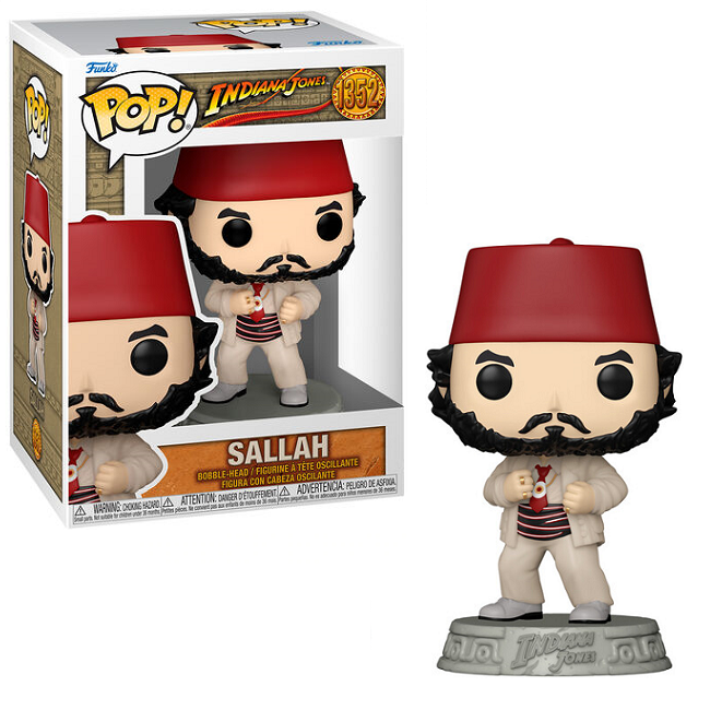  Sallah #1352 - Indiana Jones and the Last Crusade Funko Pop! Movies 