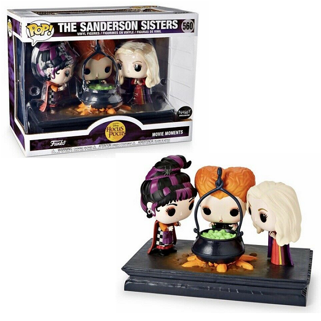  Sanderson Sisters #560 - Hocus Pocus Funko Pop! Movie Moments [Spirit Exclusive] 