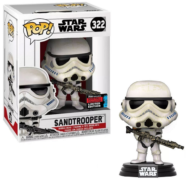  Sandtrooper #322 - Star Wars Funko Pop! [2019 Fall Convention Limited Edition] 