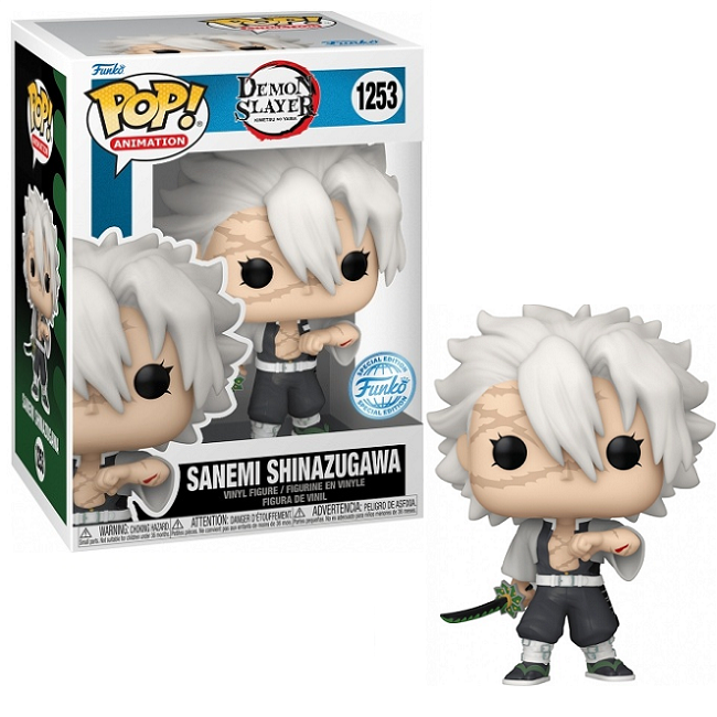  Sanemi Shinazugawa #1253 - Demon Slayer Funko Pop! Animation [Funko Special Edition] 
