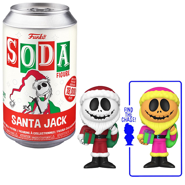  Santa Jack - The Nightmare Before Christmas Funko SODA [With Chance Of Chase] 
