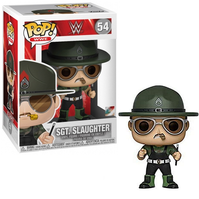  Sgt Slaughter #54 - Wrestling Funko Pop! WWE 