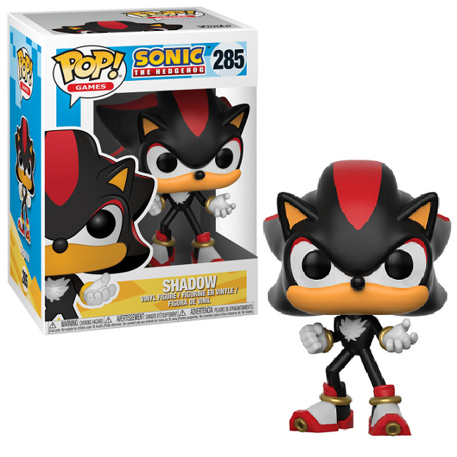  Shadow #285 - Sonic The Hedgehog Funko Pop! Games 