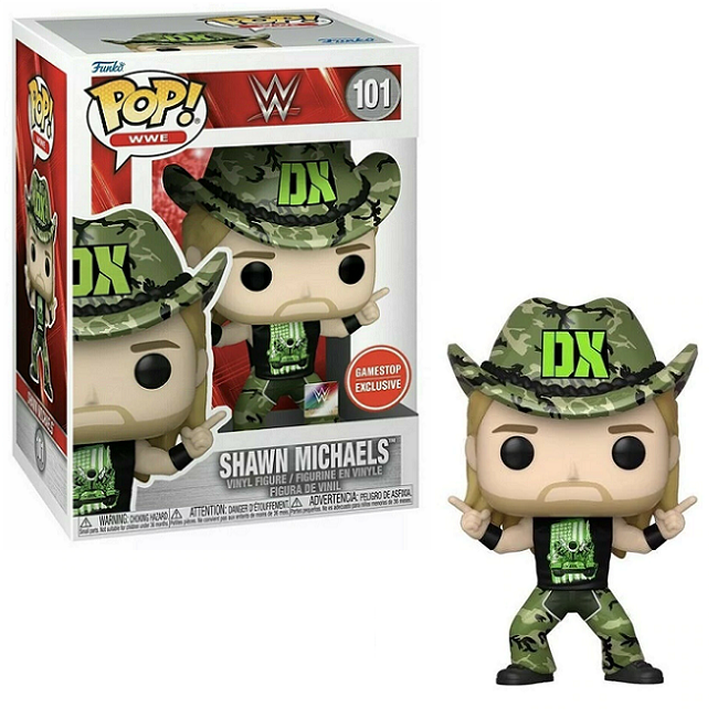  Shawn Michaels #101 - Wrestling Funko Pop! WWE [DX Survivor Series w/ Pin] [GameStop Exclusive] 