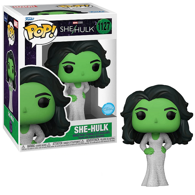  She-Hulk #1127 - She-Hulk Funko Pop! [Glitter] 