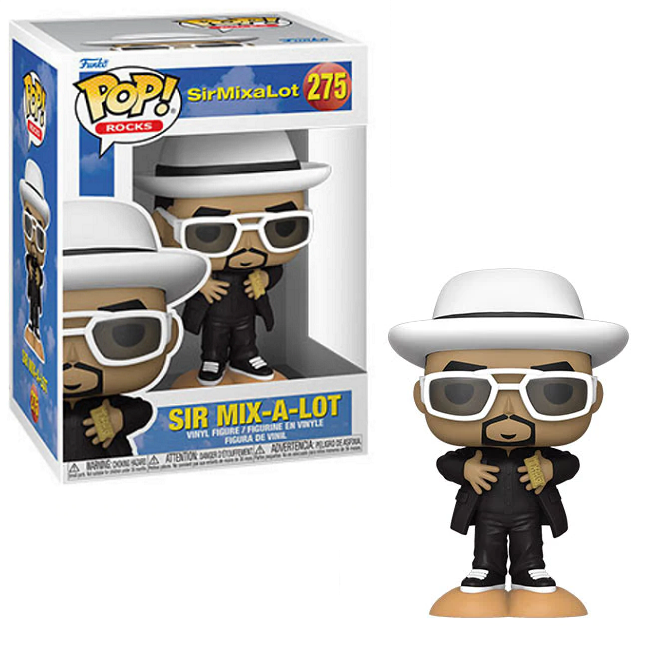  Sir Mix-A-Lot #275 - SirMixaLot Funko Pop! Rocks 