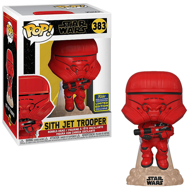  Sith Jet Trooper #383 - Rise of Skywalker Funko Pop! [2020 Summer Convention Exclusive] 