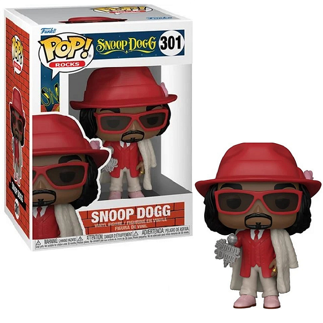  Snoop Dogg #301 - Snoop Dogg Funko Pop! Rocks 