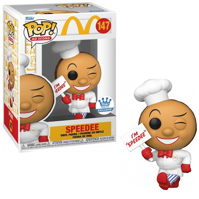  Speedee #147 - McDonalds Funko Pop! Ad Icons [Funko Exclusive] 