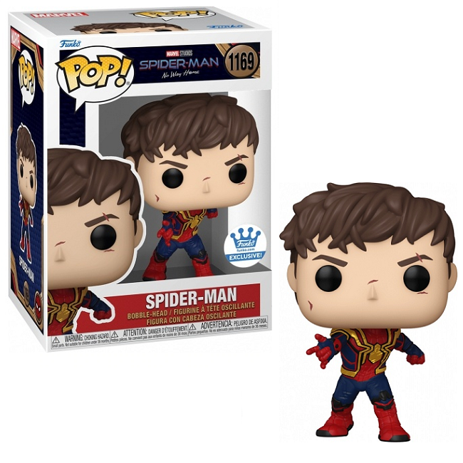  Spider-Man #1169 - Spider-Man No Way Home Funko Pop! [Funko Exclusive] 