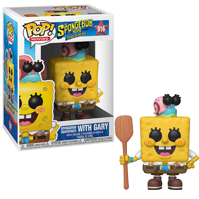  Spongebob SquarePants with Gary #916 - The SpongeBob Movie Funko Pop! Movies 