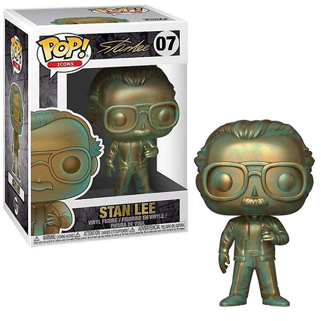  Stan Lee #07 - Stan Lee Funko Pop! Icons [Patina] 