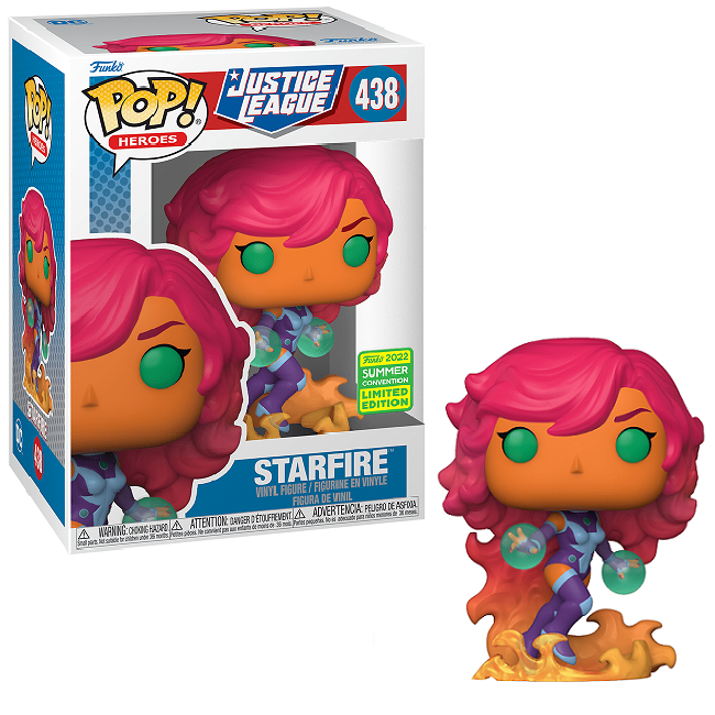  Starfire #438 - Justice League Funko Pop! Heroes [2022 Summer Convention Limited Edition] 