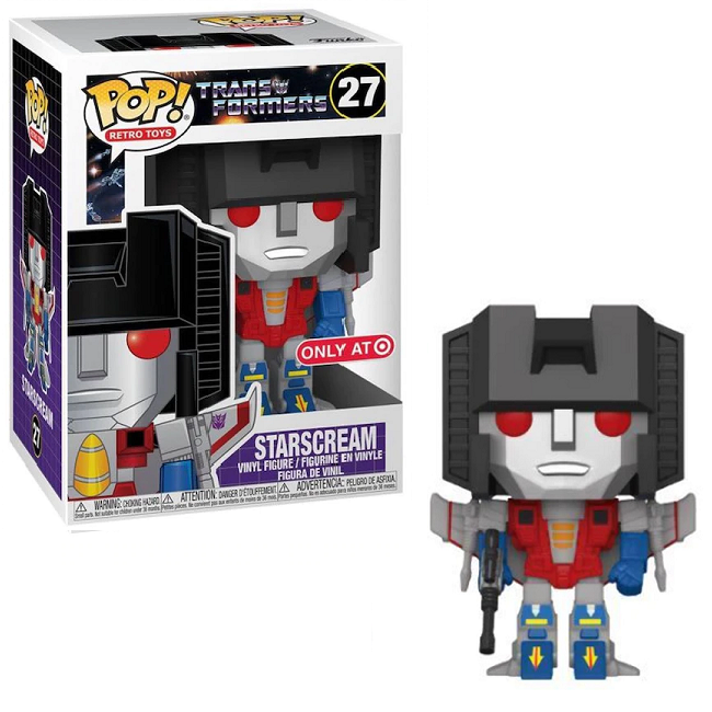  Starscream #27 – Transformers Funko Pop! Retro Toys [Target Exclusive] 