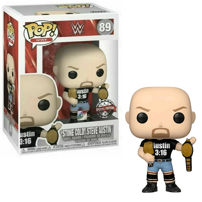 Stone Cold Steve Austin #89 – Wrestling Funko Pop! WWE [Special Edition] 