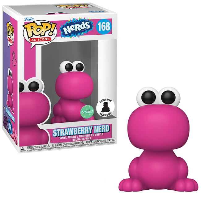  Strawberry Nerd #168 - Nerds Funko Pop! Ad Icons [Scented Exclusive] 