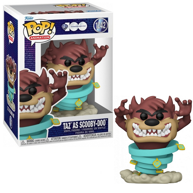  Taz as Scooby-Doo #1242 - WB 100th Funko Pop! Animation 