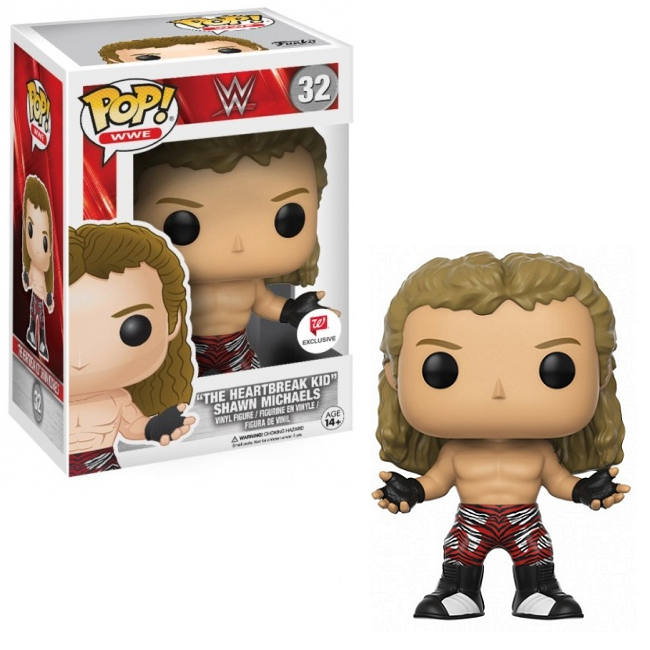  The Heartbreak Kid Shawn Michaels #32 - Wrestling Funko Pop! WWE [WalGreens Exclusive] 