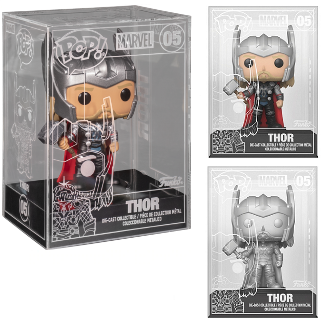  Thor #05 - Marvel Funko Pop! [Sealed Die-Cast Funko Exclusive Chance of Chase] 