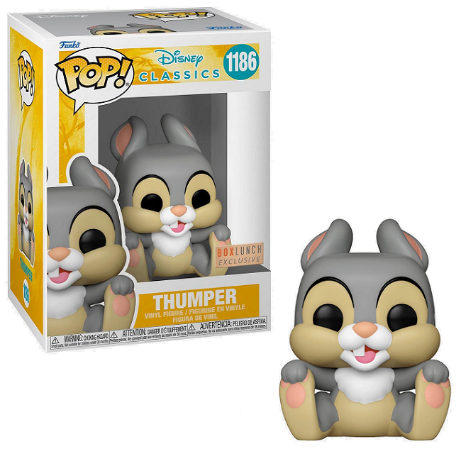  Thumper #1186 - Disney Classics Funko Pop! [BoxLunch Exclusive] 