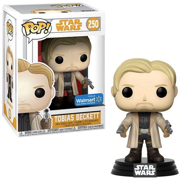  Tobias Beckett #250 - Star Wars Solo Funko Pop! [Walmart Exclusive] 
