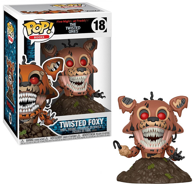  Twisted Foxy #18 - Five Nights of Freddy The Twisted Ones Funko Pop! Books 