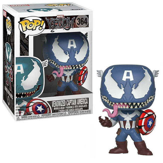  Venomized Captain America #364 - Marvel Venom Funko Pop! 