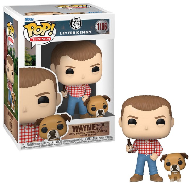  Wayne With Gus #1166 - Letterkenny Pop! TV Vinyl Figure 