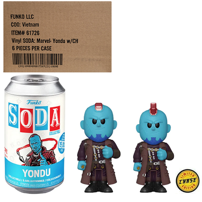  Yondu - Guardians of the Galaxy Vol 2 Funko SODA [Factory Sealed Case (6) w/Chase] 