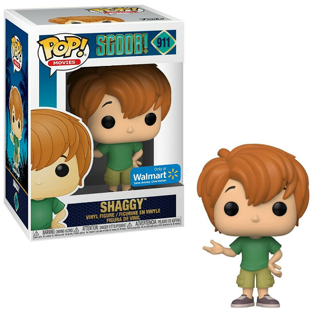  Shaggy #911 - SCOOB! Funko Pop! Movies [Walmart Exclusive] 