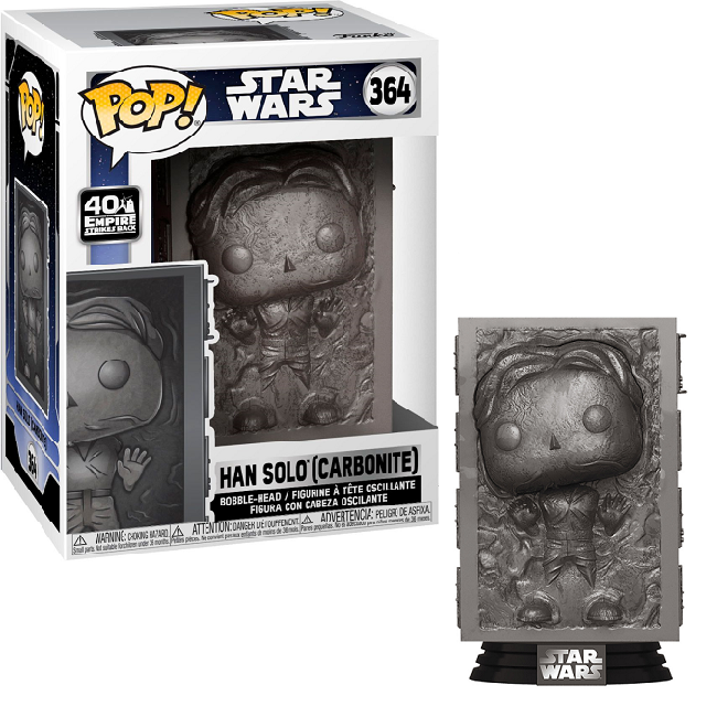  Han Solo #364 - Star Wars Funko Pop! [Carbonite] 