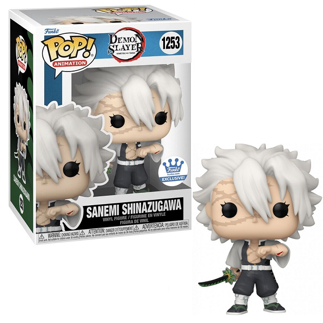  Sanemi Shinazugawa #1253 - Demon Slayer Funko Pop! Animation [Funko Exclusive] 
