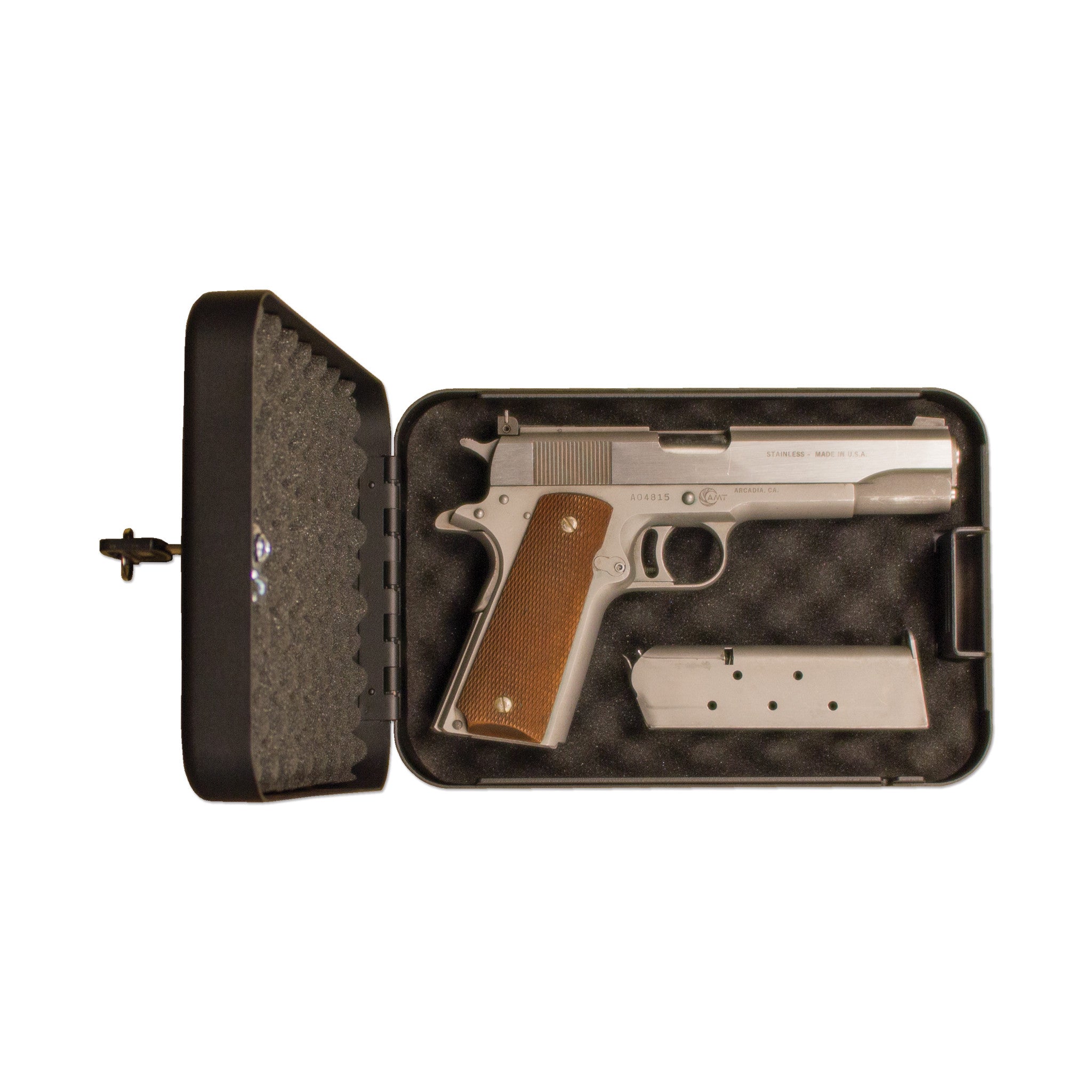 SPS-02 - Single Pistol Safe with Key Lock