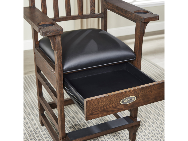 Imperial Premium Spectator Chair with Drawer