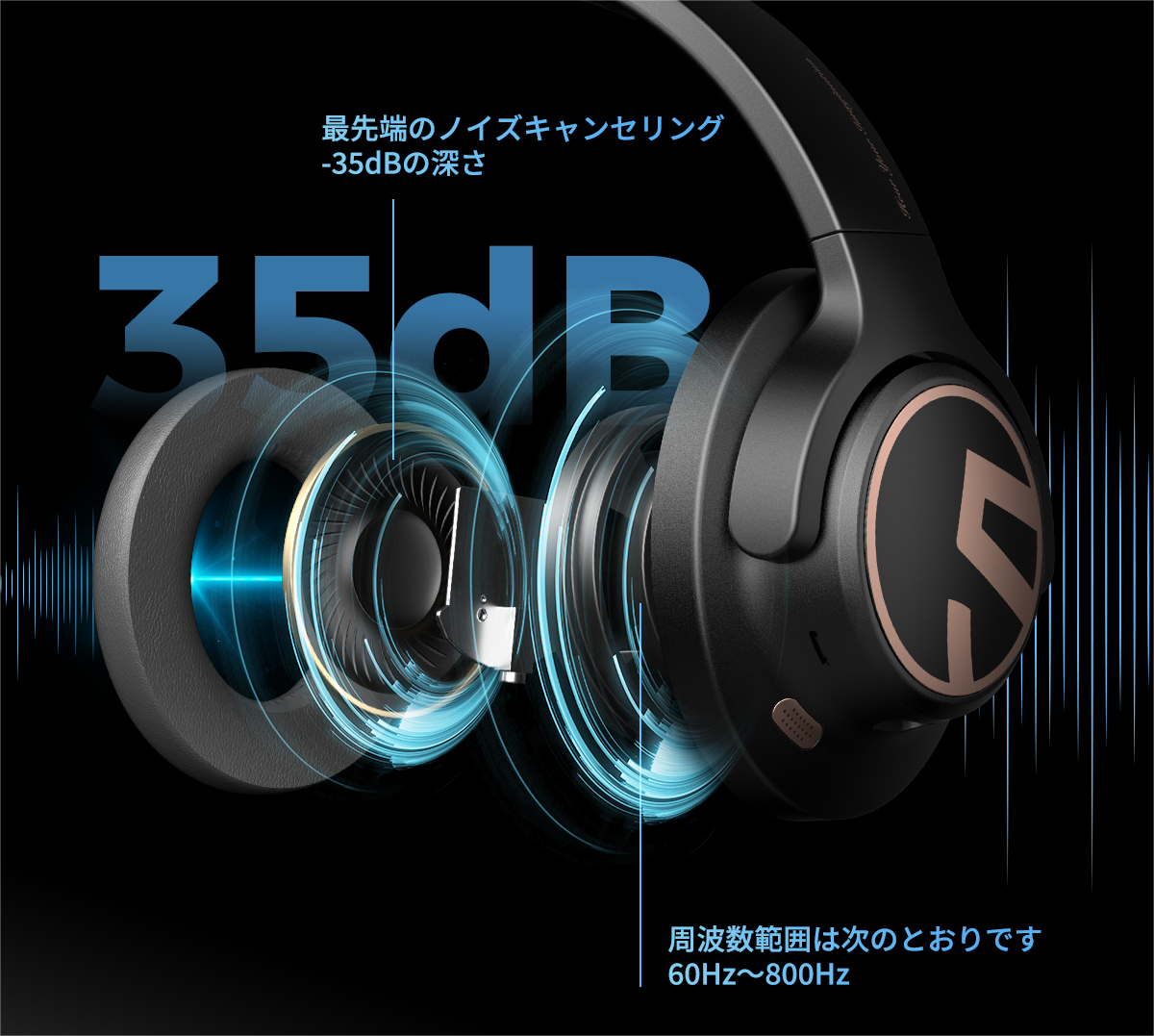 1 1 3dd2ba93 9371 4b24 91e3 34867e9f3c2a - 【SOUNDPEATS】Spaceをレビュー！～コスパ爆発！機能山盛りのワイヤレスヘッドホン！～
