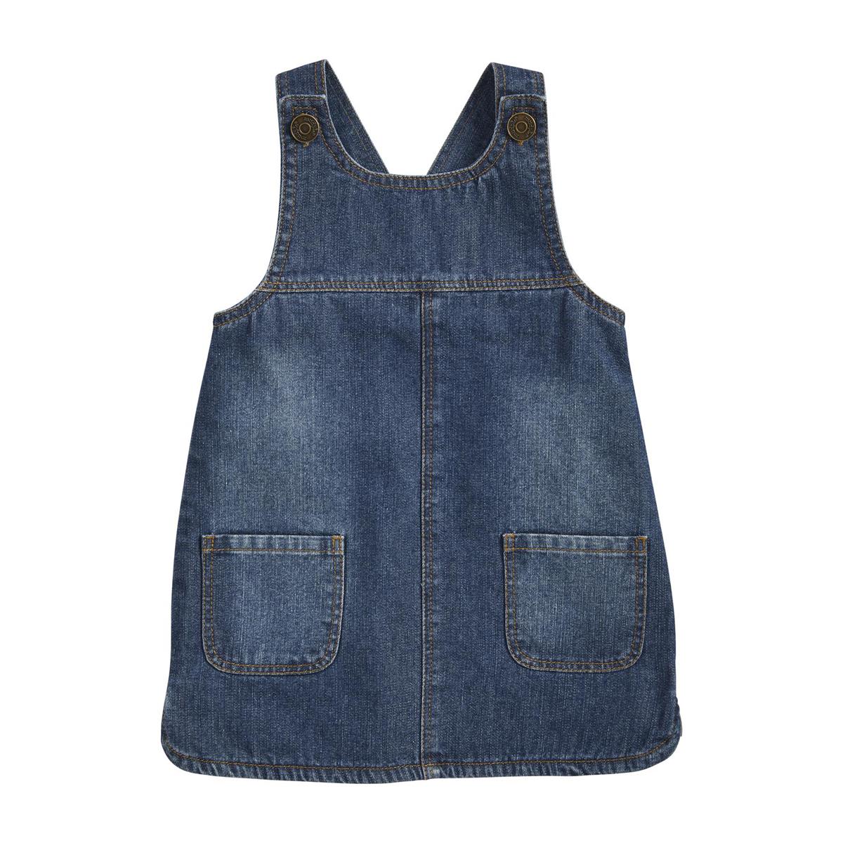 Denim Overall Dress