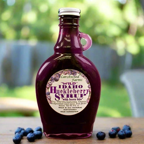 Wild Huckleberry Syrup