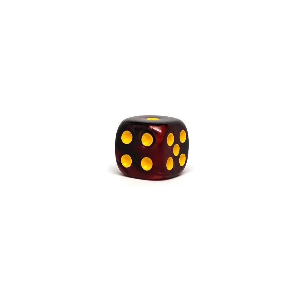 12mm D6 Dice - Lava Swirl - 25 Count Bag