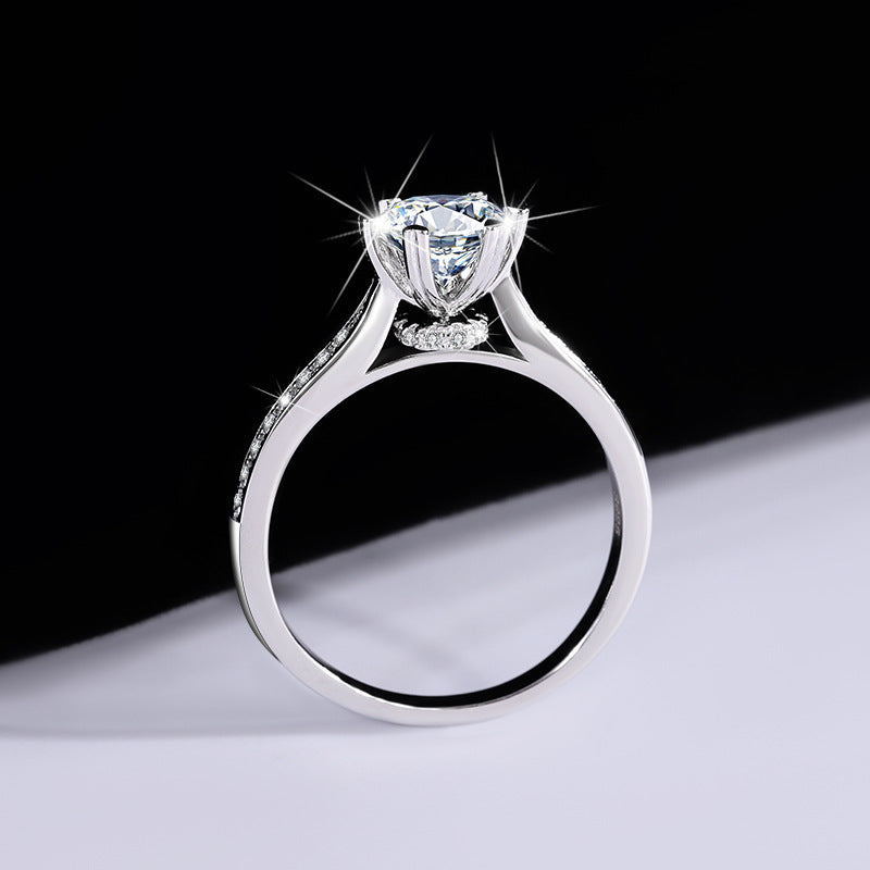 Ethereal Elegance Moissanite rings